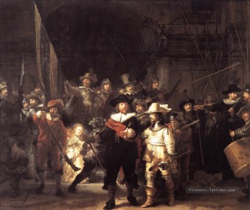 Rembrandt van Rijn œuvres - La compagnie de Frans Banning Cocq et Willem van Ruytenburch connue sous le nom de Night Watch Rembrandt